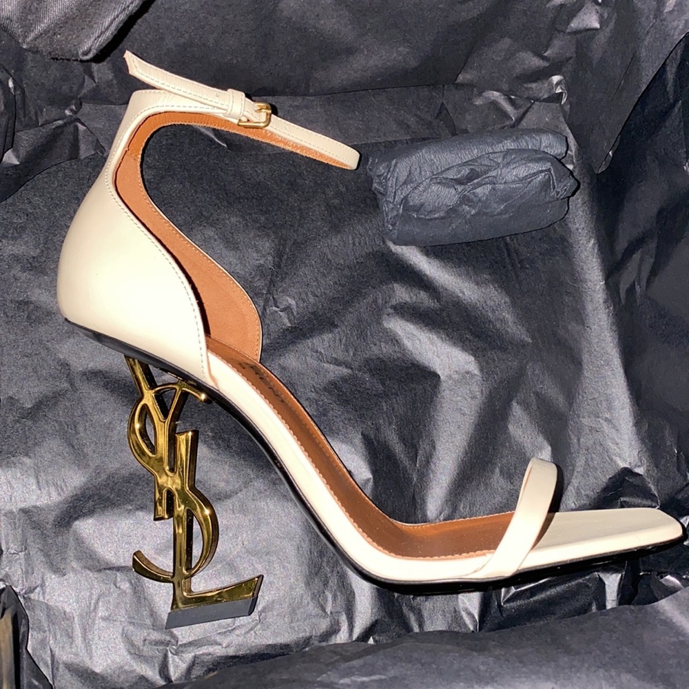 YSL opyum sandals heels